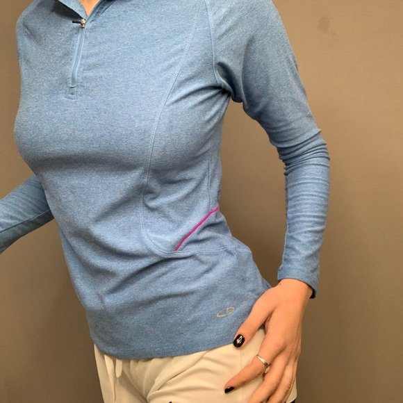 3/4 Zip Champion Running Top - Picture 3 of 8